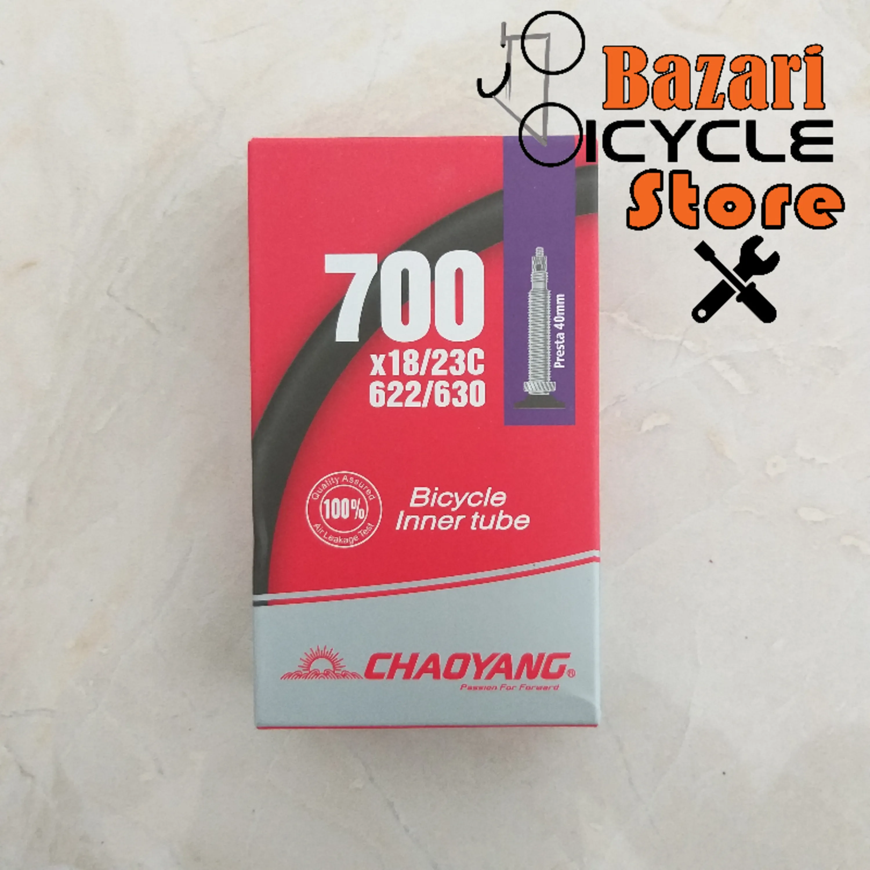 تیوب چائویانگ (CHAOYANG) سایز 700X18/23C والف پرستا